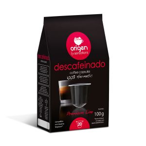 Descafeinado, Origen Coffee – 20 kapslí pro Nespresso kávovary