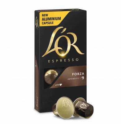 Forza, L'Or - 10 hliníkových kapslí pro Nespresso kávovary