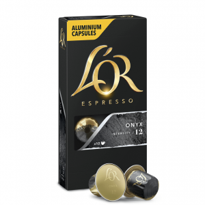 Onyx, L'Or - 10 hliníkových kapslí pro Nespresso kávovary