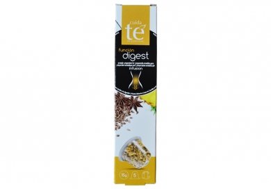 EXPIRACE: 03/23 Čaj Funcion Digest, Cuida Té - 5 kapslí pro Nespresso kávovary - EXPIRACE 3/2023