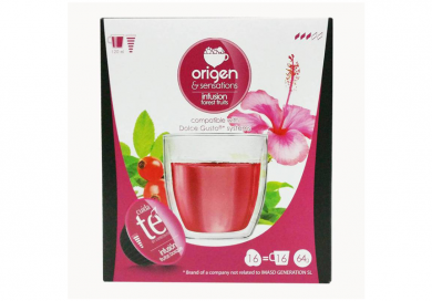 Ovocný čaj, Origen - 16 kapslí pro Dolce Gusto kávovary