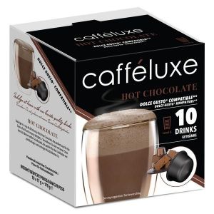 Horká čokoláda, Cafféluxe - 10 kapslí pro Dolce Gusto kávovary