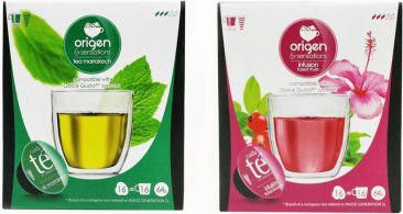 Balíček čajů Origen - 32 kapslí pro Dolce Gusto kávovary
