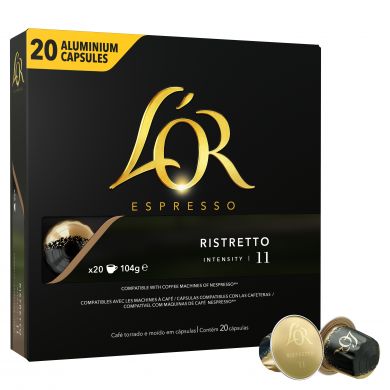 Ristretto, L'Or - 20 hliníkových kapslí pro Nespresso kávovary