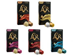 Origins balíček L'OR - 50 Kapslí pro Nespresso kávovary - kupte 3x a dostanete dárek!