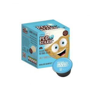 Vanilkový nápoj Podstars, Cafféluxe - 10 kapslí pro Dolce Gusto kávovary