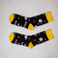 Univerzální pár ponožek s potiskem zrnek