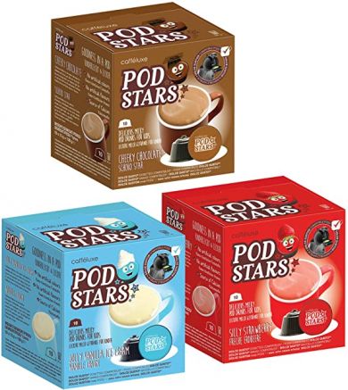 Balíček PodStars, Cafféluxe - 30 kapslí pro Dolce Gusto kávovary