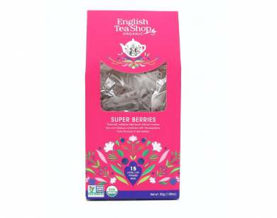 English Tea Shop BIO Super ovocný čaj - 15 pyramidek