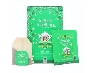 Zelený čaj English Tea Shop BIO 20 sáčků zelené balení