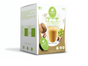 Káva se sojovým mlékem, Origen - 10 kapslí pro Dolce Gusto kávovary
