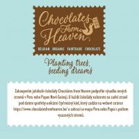 Chocolates from Heaven BIO mléčná čokoláda se zkaramelizovanými mandlemi a mořskou solí 37 % - 100 g