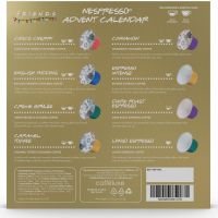 Kávový adventní kalendář F.R.I.E.N.D.S. od Cafféluxe - 24 kapslí pro Nespresso kávovary