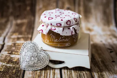 Džem Malina ze Slezské zahrádky 250 g