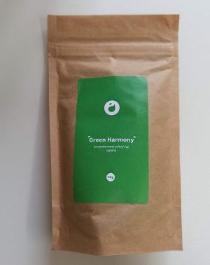 Aromatizovaný zelený sypaný čaj GREEN HARMONY 50 g