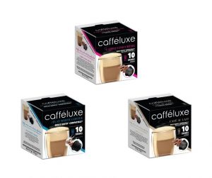 Balíček ochucených káv Cafféluxe - 30 kapslí pro Dolce Gusto kávovary