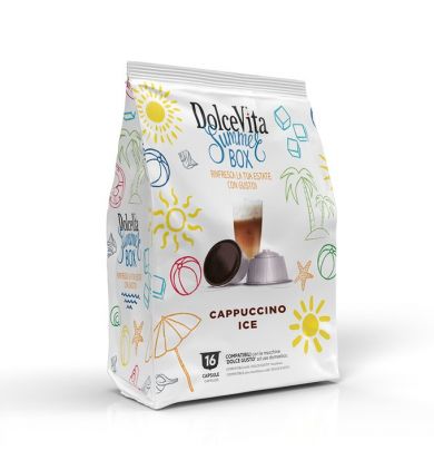 Dolce Vita CAPPUCCINO ICE (LEDOVÉ CAPPUCCINO) - 16 kapslí pro Dolce Gusto kávovary