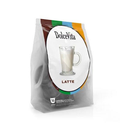 Dolce Vita LATTE (MLÉKO) - 16 kapslí pro Dolce Gusto kávovary