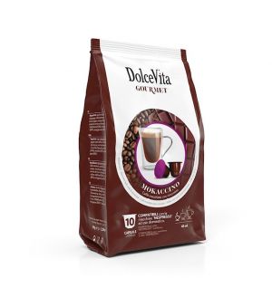 Dolce Vita MOKKACCINO - 10 kapslí pro Nespresso kávovary