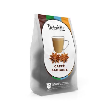  Dolce Vita SAMBUCA (ANÝZ) - 10 kapslí pro Nespresso kávovary