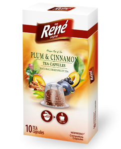 Café René Tea Plum & Cinnamon (Čaj Švestka & Skořice)
