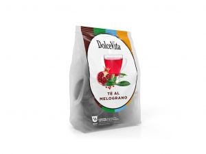 Dolce Vita TÉ AL MELOGRANO (ČAJ GRANÁTOVÉ JABLKO) - 16 kapslí pro Dolce Gusto kávovary