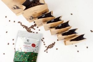 Vánoční kávové předplatné na 1000 gramů kávy měsíčně
