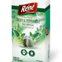 Café René Green & Mint - 10 kapslí pro Nespresso kávovary