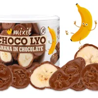 Mixit Křupavé banánky v čokoládě 170 g
