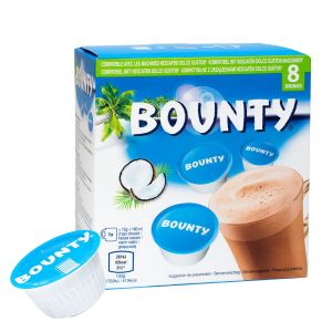 Bounty - Horká čokoláda, Cafféluxe - 8 kapslí pro Dolce Gusto kávovary 
