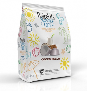 Dolce Vita COCCO BELLO (KOKOSOVÝ DRINK) - 16 kapslí pro Dolce Gusto kávovary