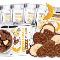 Mixit Křupavé banánky v čokoládě do kapsy 70 g