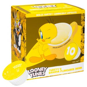 Mléčný šejk Looney Tunes Banana - 10 kapslí pro Dolce Gusto kávovary 