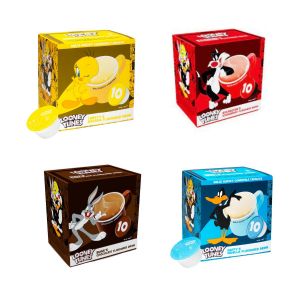 Balíček mléčných šejků Looney Tunes - 40 kapslí pro Dolce Gusto kávovary