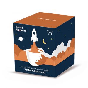 Sense Nocturno Toffee Cappuccino - 16 kapslí pro Dolce Gusto kávovary