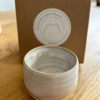 Bílý kalíšek na espresso, Keramika z Morávky