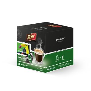 Café René Colombia - 16 kapslí pro Dolce Gusto kávovary
