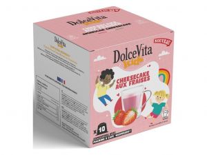 Dolce Vita FRAGOLOSA ( JAHODOVÝ MLÉČNÝ ŠEJK) - 16 kapslí pro Dolce Gusto kávovary