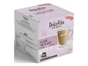 Dolce Vita Cafe au Lait - 10 kapslí pro Nespresso kávovary