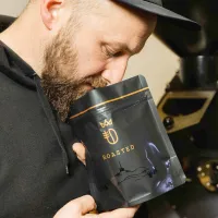 Roasted Ethiopia Chelbesa - Zrnková káva, 100% Arabica