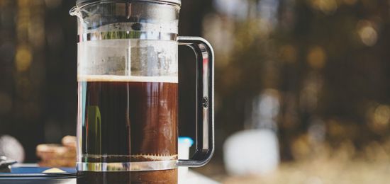 French press - mnohem elegantnější než turek