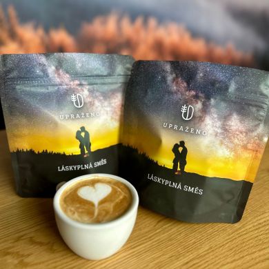 Láskyplná směs - Zrnková káva 100% Arabica 250 g