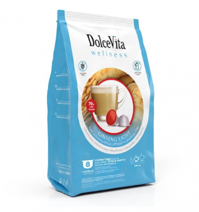 Dolce Vita GINSENG LIGHT - 8 kapslí pro Dolce Gusto kávovary