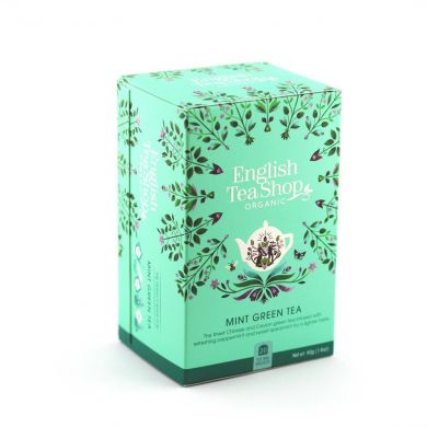 English Tea Shop Zelený čaj s mátou 20 sáčků