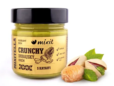 Mixitella - Křupavý dubajský krém s kataifi 220 g