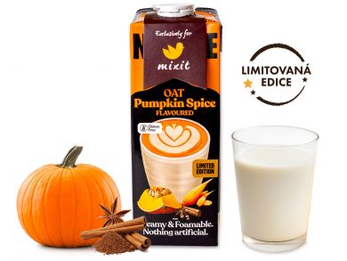 Mixit Ovesný nápoj Pumpkin Spice Barista 1 l