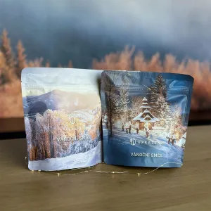 Balíček Vánočních směsí – Espresso a Filtr – 2× 250 g