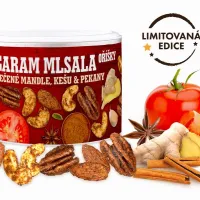Mixit oříšky z pece Garam Mlsala červená plechovka limitovaná edice